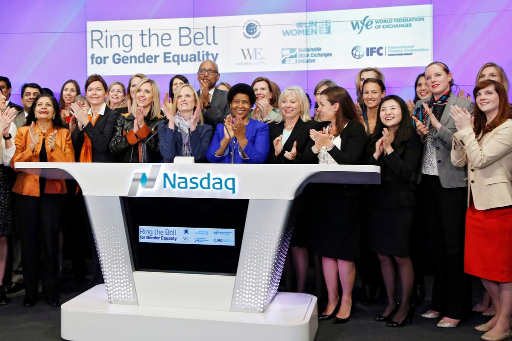 BMF Bovespa se une a mais de 40 bolsas de valores do mundo e toca o sino pela igualdade de gênero em ato com a ONU Mulheres BMF Bovespa se une a mais de 40 bolsas de valores do mundo e toca o sino pela igualdade de gênero em ato com a ONU Mulheres/