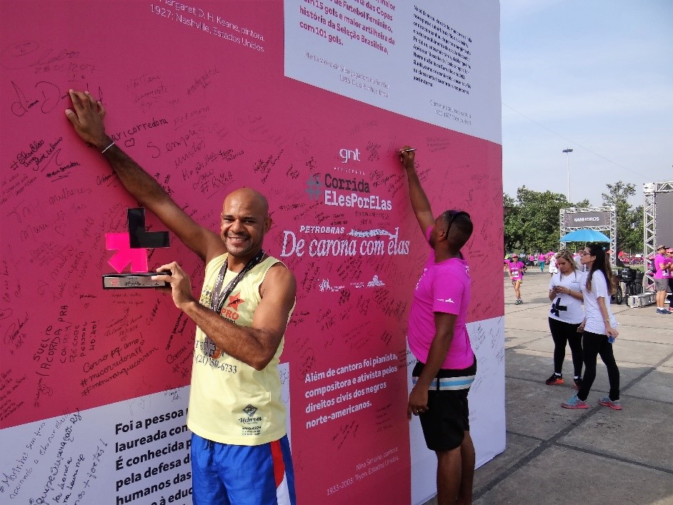 #CorridaElesPorElas leva atletas profissionais e amadores às pistas do Aterro do Flamengo para defender os direitos das mulheres #CorridaElesPorElas leva atletas profissionais e amadores às pistas do Aterro do Flamengo para defender os direitos das mulheres /