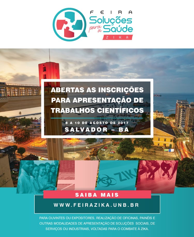 Aberta a chamada para apresentação de trabalhos científicos da Feira de Soluçõe em Saúde/