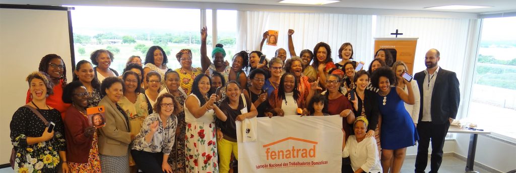 “A gente está buscando visibilidade e reconhecimento para o nosso trabalho”, diz Luiza Batista, presidenta da Federação Nacional das Trabalhadoras Domésticas “A gente está buscando visibilidade e reconhecimento para o nosso trabalho”, diz Luiza Batista, presidenta da Federação Nacional das Trabalhadoras Domésticas/trabalhadoras domesticas planeta 50 50 onu mulheres ods noticias mulheres negras igualdade de genero empoderamento economico direitosdasmulheres