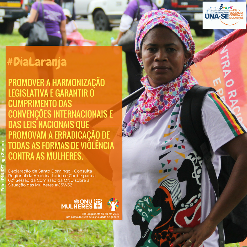 No #DiaLaranja, ONU Mulheres destaca Declaração de Santo Domingo em favor dos direitos de mulheres e meninas rurais latino americanas e caribenhas No #DiaLaranja, ONU Mulheres destaca Declaração de Santo Domingo em favor dos direitos de mulheres e meninas rurais latino americanas e caribenhas/planeta 50 50 ods noticias igualdade de genero direitosdasmulheres dia laranja