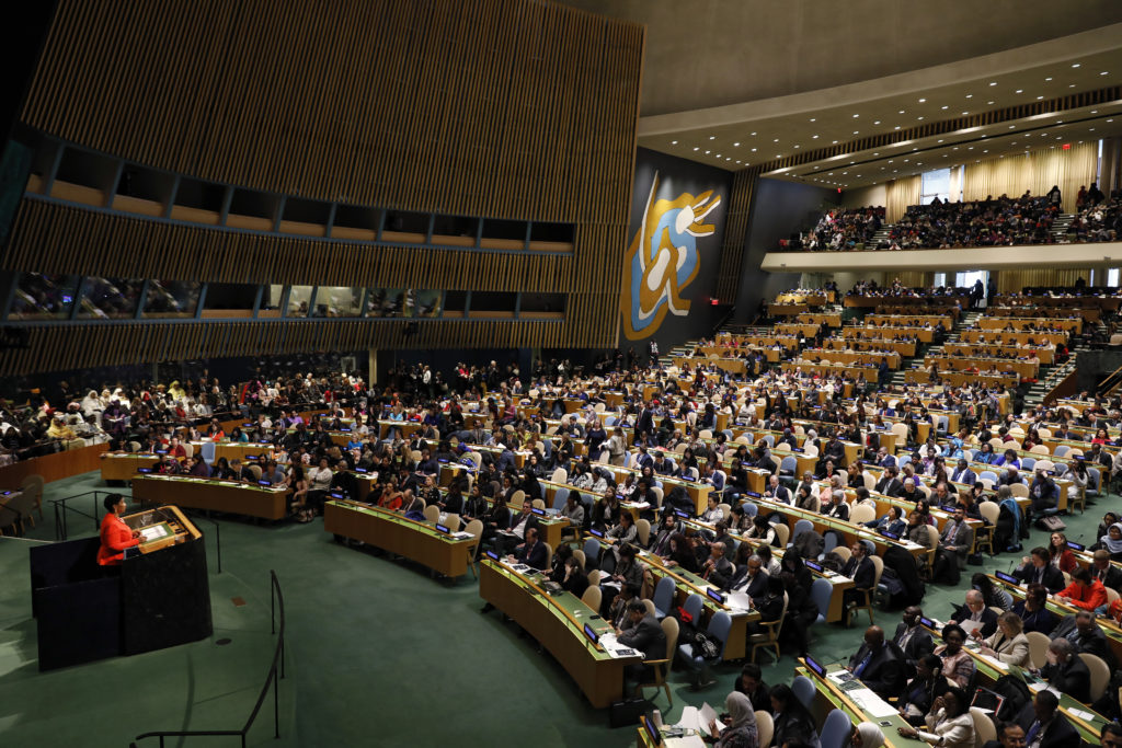 Discurso de abertura da diretora executiva ONU Mulheres na 62ª Sessão da Comissão da ONU sobre a Situação das Mulheres/planeta 50 50 onu mulheres ods noticias igualdade de genero direitosdasmulheres csw 