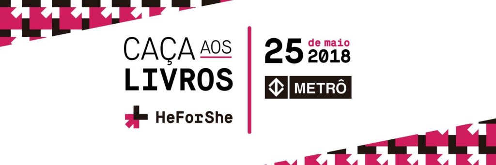 Caça aos Livros ElesPorElas HeForShe acontece, em 25/5, na Estação Vila Prudente do Metrô de São Paulo/onu mulheres noticias elesporelas heforshe 2 