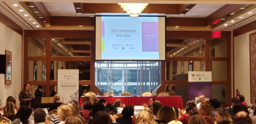 Empresas brasileiras discutem desafios e oportunidades para mulheres no mercado de trabalho em evento da ONU Mulheres, em Nova Iorque Empresas brasileiras discutem desafios e oportunidades para mulheres no mercado de trabalho em evento da ONU Mulheres, em Nova Iorque/principios de empoderamento das mulheres planeta 50 50 onu mulheres ods igualdade de genero ganha ganha empoderamento economico direitosdasmulheres