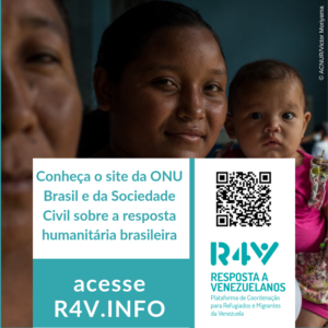 ONU e sociedade civil lançam plataforma de dados sobre venezuelanos e venezuelanas no Brasil/noticias direitos humanos acao humanitaria 