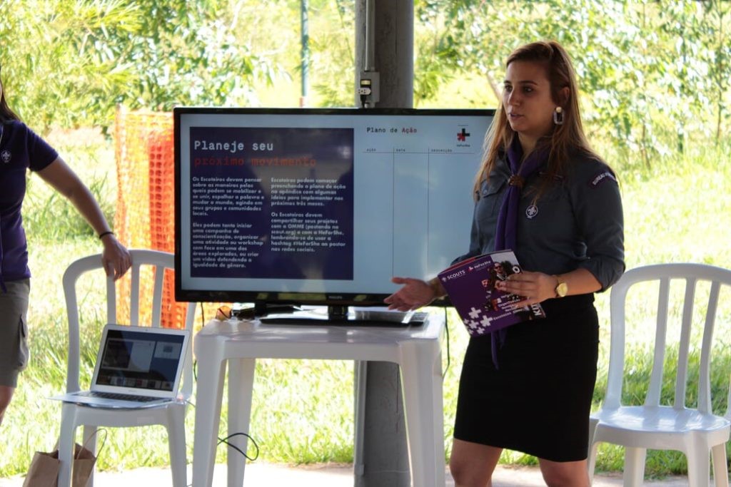 ONU Mulheres fará oficinas para escoteiras e escoteiros no 16º Jamboree Interamericano ONU Mulheres fará oficinas para escoteiras e escoteiros no 16º Jamboree Interamericano/
