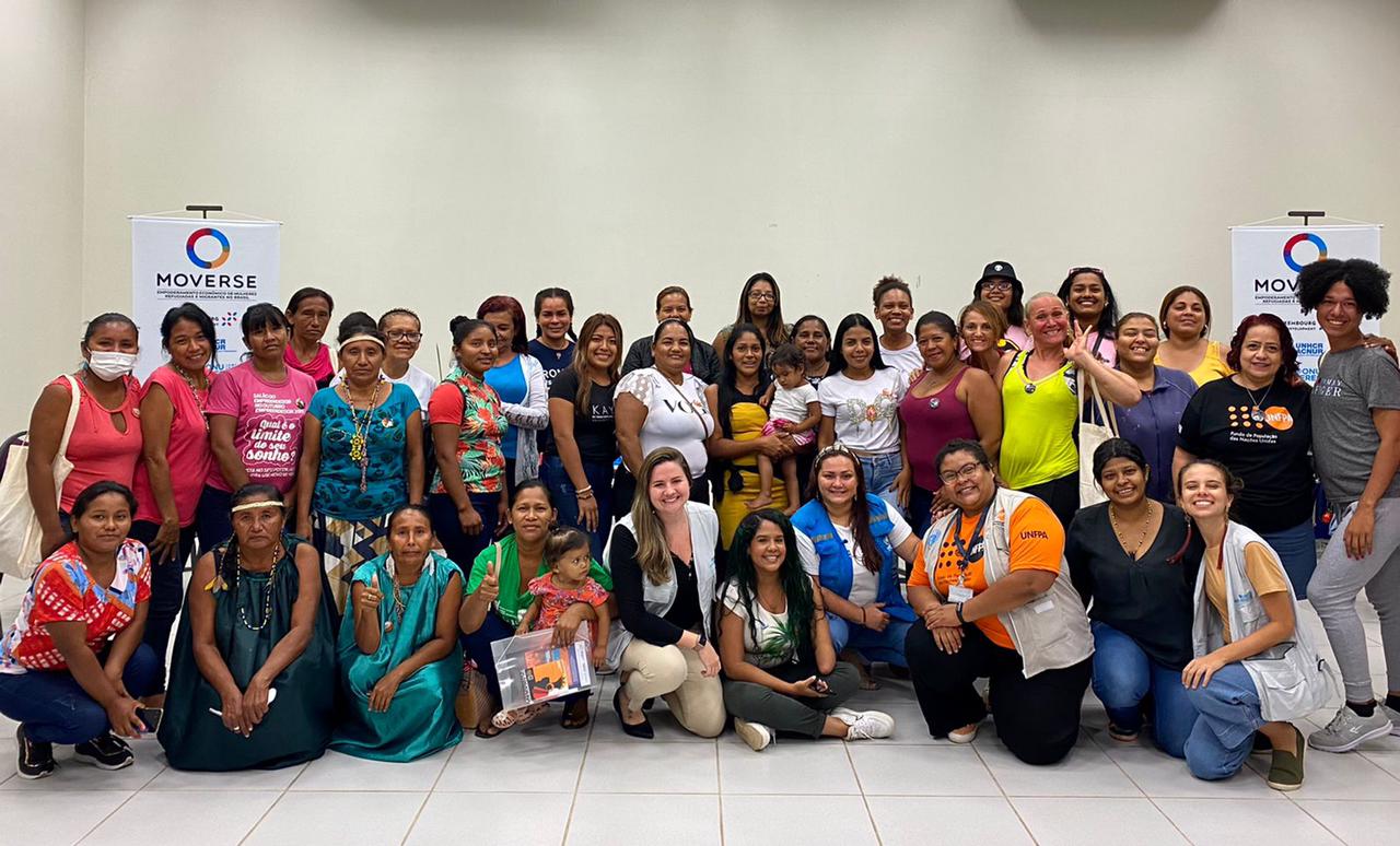 ONU Mulheres intensifica atividades com mulheres refugiadas e migrantes em Roraima ONU Mulheres intensifica atividades com mulheres refugiadas e migrantes em Roraima/noticias mulheres refugiadas