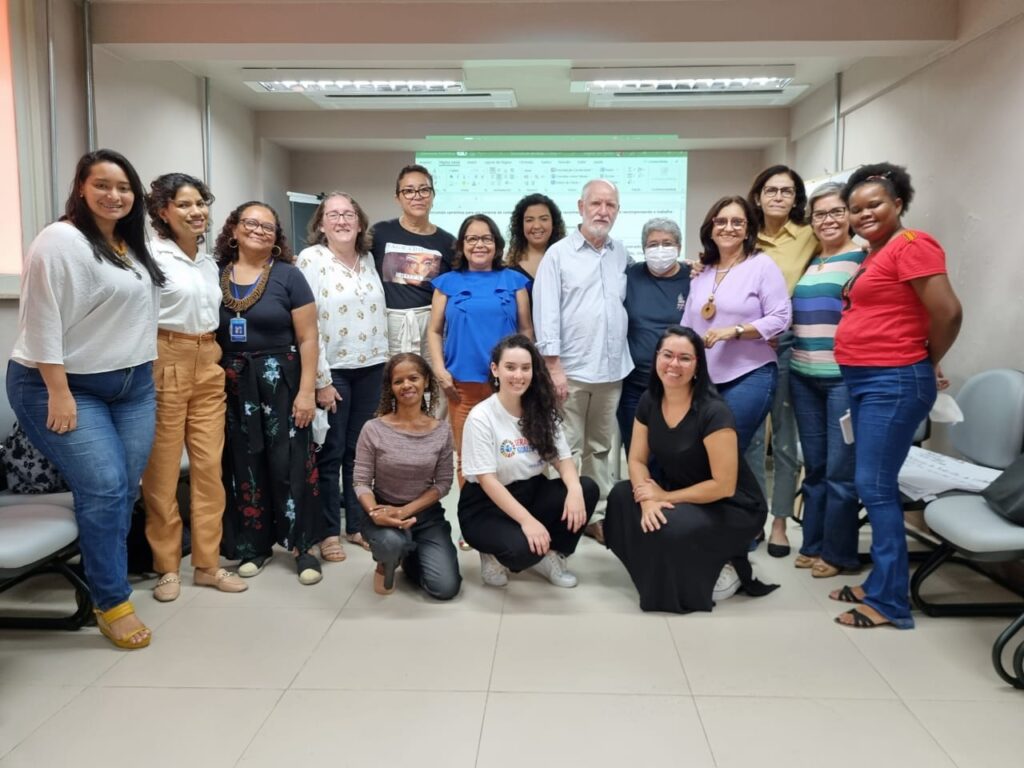 ONU Mulheres e gestoras públicas avançam na construção de plano de ação para projeto de sistema de cuidado em Belém ONU Mulheres e gestoras públicas avançam na construção de plano de ação para projeto de sistema de cuidado em Belém/noticias empoderamento economico