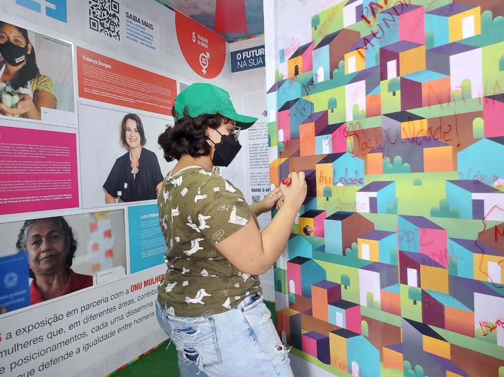 Histórias de mulheres ativistas são destaque no Caminhão Conhecendo os ODS Histórias de mulheres ativistas são destaque no Caminhão Conhecendo os ODS/ods noticias moverse igualdade de genero empoderamento economico cidade 50 50 brasil5050 brasil 50 50