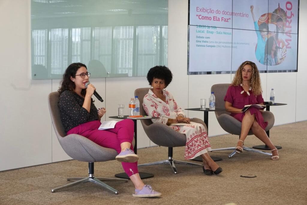 Economia do Cuidado e Protagonismo Político das Mulheres Indígenas são as duas temáticas discutidas pela ONU Mulheres em programação da ENAP Economia do Cuidado e Protagonismo Político das Mulheres Indígenas são as duas temáticas discutidas pela ONU Mulheres em programação da ENAP/noticias igualdade de genero governanca e participacao politica empoderamento economico