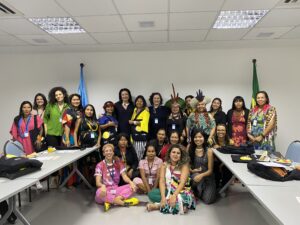 O movimento de mulheres indígenas reforça a mobilização para o avanço de direitos/mulheres quilombolas mulheres indigenas governanca e participacao politica direitosdasmulheres defensoras de direitos humanos 