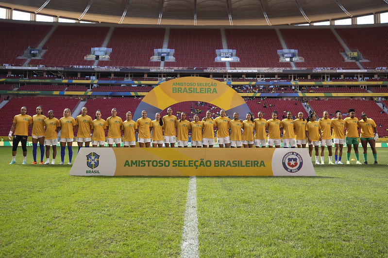 Recordes das seleções feminina e masculina do Brasil - Marta e