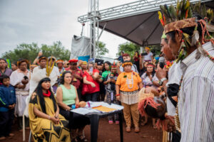 ONU Mulheres participa de mais uma Kuñangue Aty Guasu, a Grande Assembleia das Mulheres indígenas Guarani e Kaiowá ONU Mulheres participa de mais uma Kuñangue Aty Guasu, a Grande Assembleia das Mulheres indígenas Guarani e Kaiowá/16 dias de ativismo