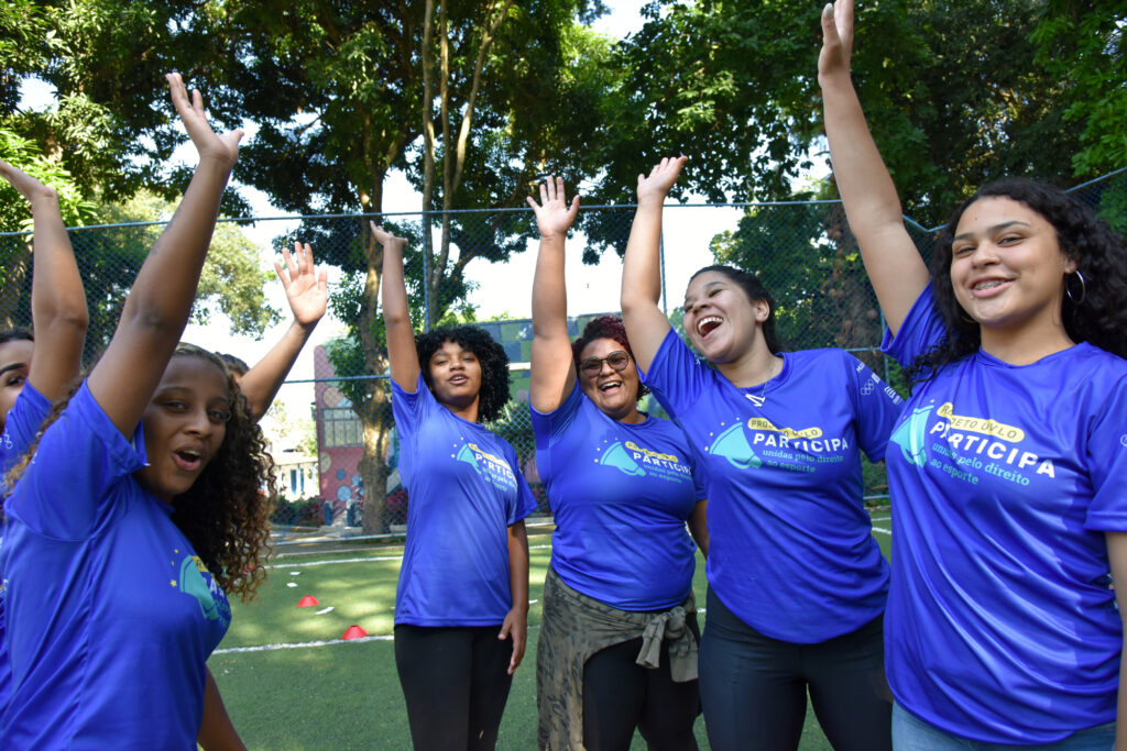 ONU Mulheres e COI treinam meninas para reivindicar direitos e igualdade junto a autoridades do esporte ONU Mulheres e COI treinam meninas para reivindicar direitos e igualdade junto a autoridades do esporte/mulheres no esporte igualdade de genero